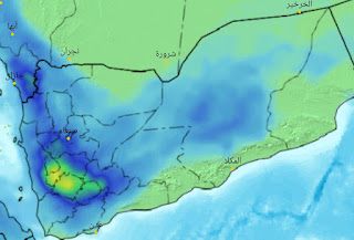 توقعات الطقس اليوم السبت في حضرموت واليمن