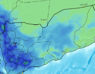 الطقس المتوقع اليوم الأربعاء في حضرموت واليمن