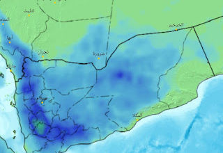 توقعات الطقس اليوم الأربعاء بحضرموت واليمن