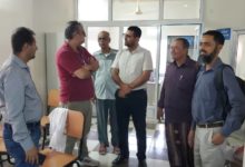 النهدي وممثلي برنامج الأمم المتحدة الإنمائي UNDP في جولة تفقدية لمتابعة جاهزية دورة الطاقة الشمسية